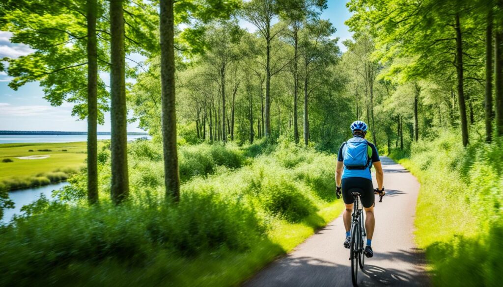 cycling in Nida cycling in Nida