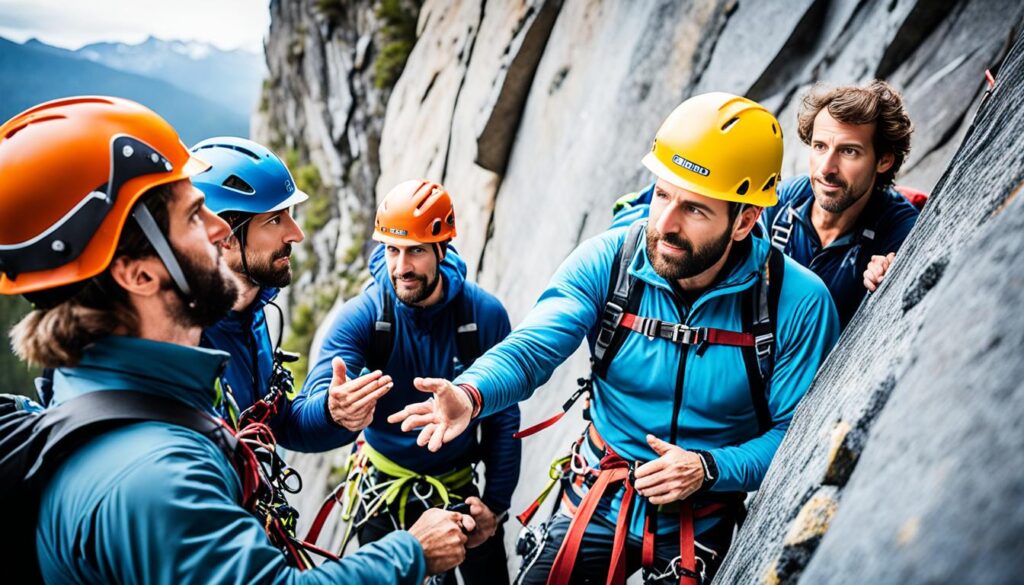 experienced climbing instructors experienced climbing instructors