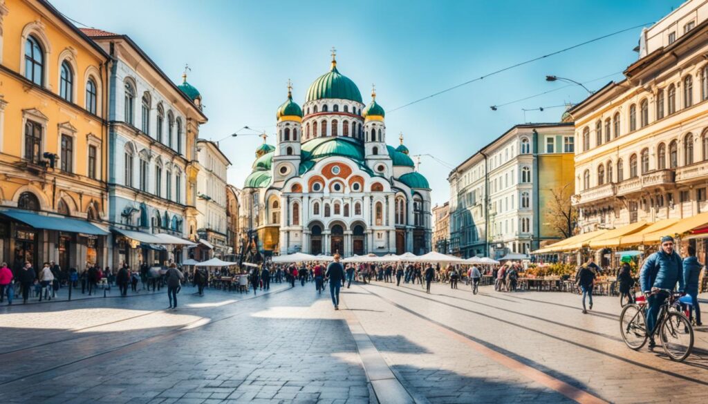 exploring Sofia by foot exploring Sofia by foot