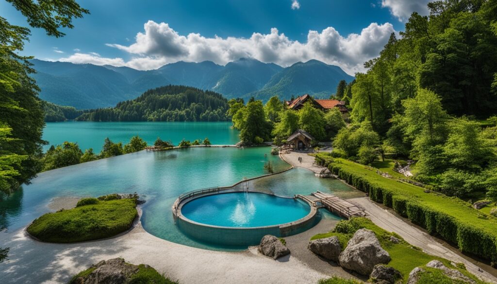 geothermal pools Bled geothermal pools Bled