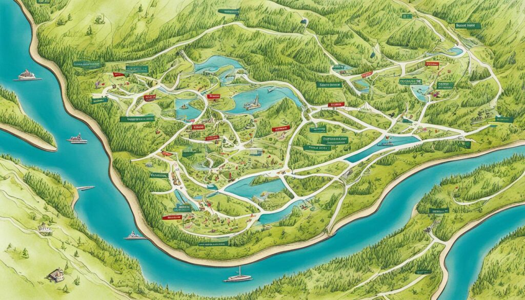 hiking trail maps Nida hiking trail maps Nida