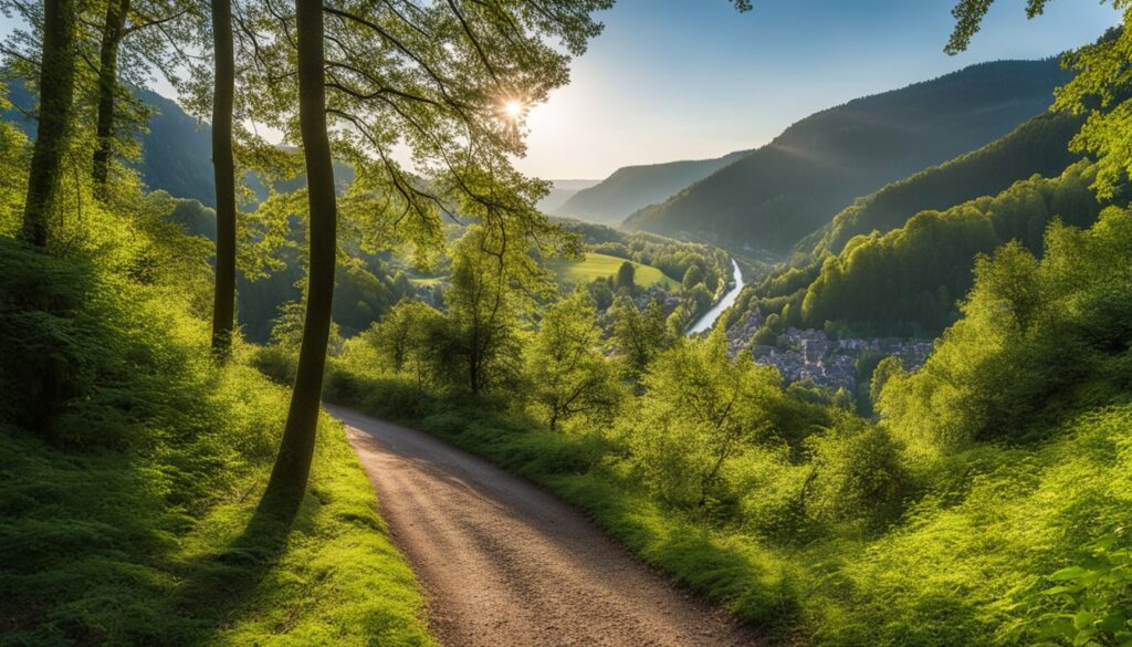 hiking trails in Vianden hiking trails in Vianden