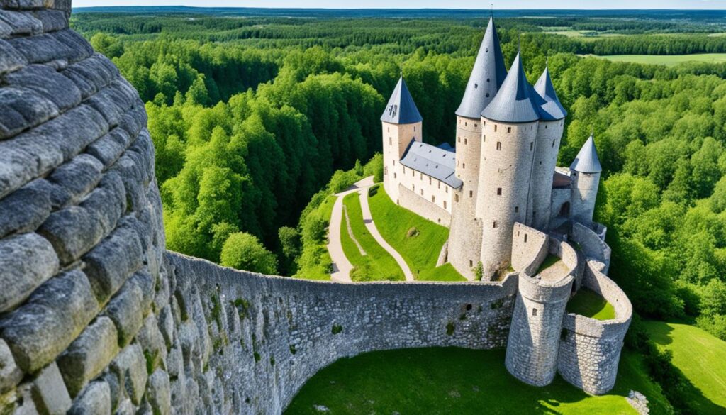 historical sites Cesis walking tour historical sites Cesis walking tour