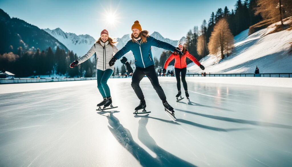 ice skating Bled ice skating Bled