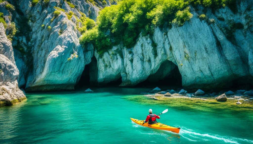 kayaking in Burgas kayaking in Burgas