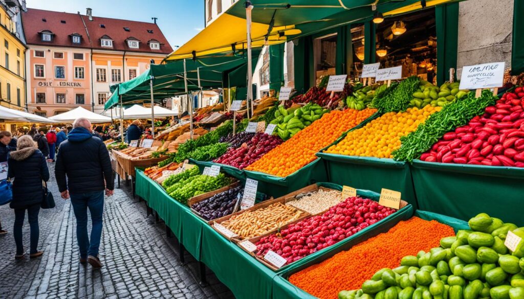 local culture at Ljubljana's markets local culture at Ljubljana's markets