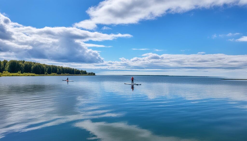 paddleboarding lessons Pärnu Bay paddleboarding lessons Pärnu Bay