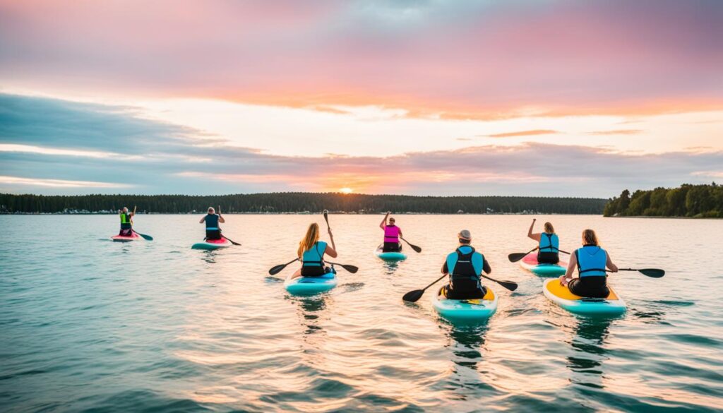 paddleboarding tours Pärnu Bay paddleboarding tours Pärnu Bay