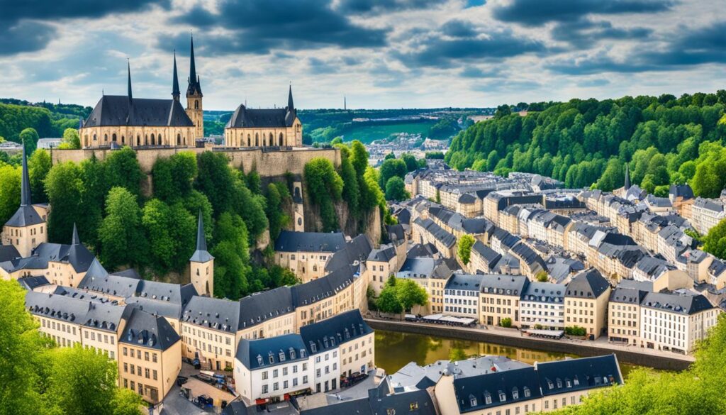 panoramic views Luxembourg City panoramic views Luxembourg City