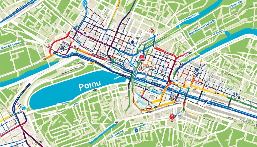 public transport routes in Pärnu public transport routes in Pärnu