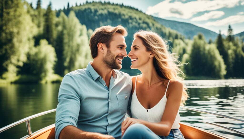 romantic boat ride in Cesis romantic boat ride in Cesis