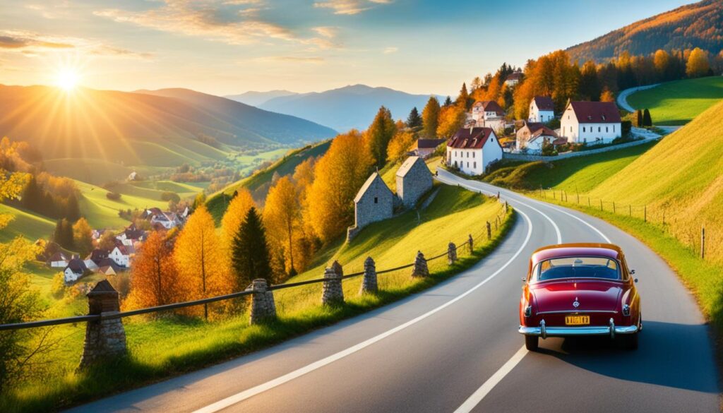 scenic drives in Transylvania scenic drives in Transylvania