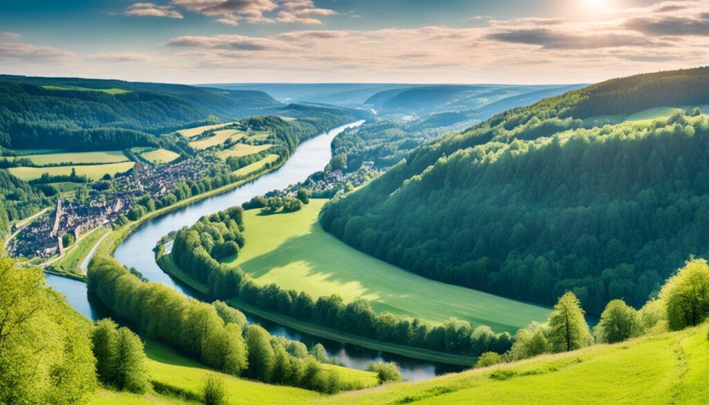 scenic trails around Echternach scenic trails around Echternach
