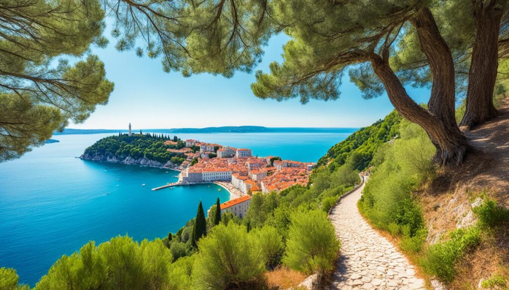 scenic trails in Piran scenic trails in Piran