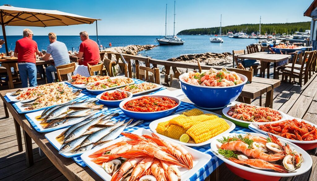seafood dining in Nida seafood dining in Nida