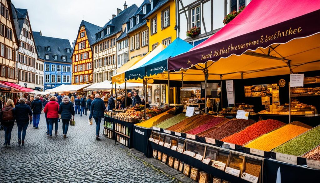 street food vendors in Echternach street food vendors in Echternach
