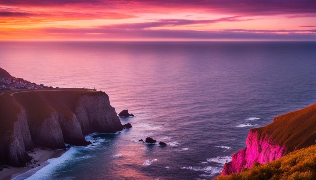 stunning sunset views in Nida stunning sunset views in Nida