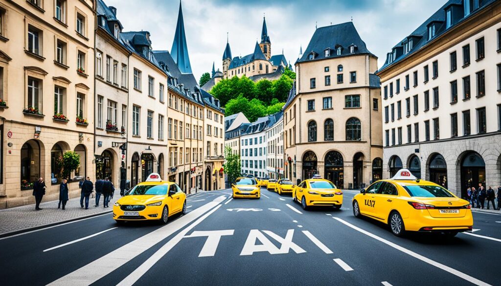 taxis in Luxembourg City taxis in Luxembourg City
