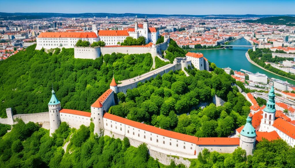 top spots for Bratislava castle views top spots for Bratislava castle views