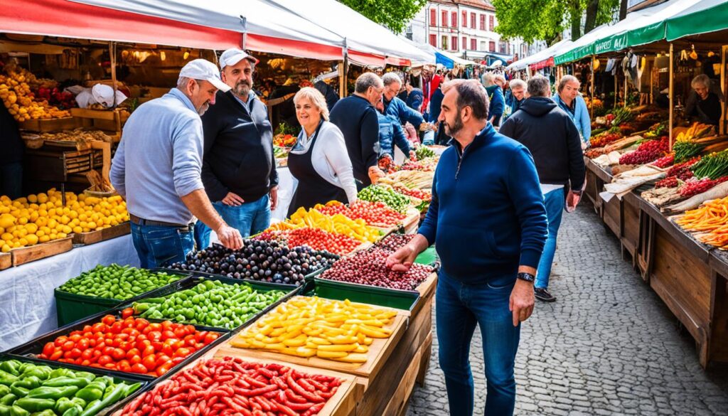 traditional Bulgarian food markets in Burgas traditional Bulgarian food markets in Burgas