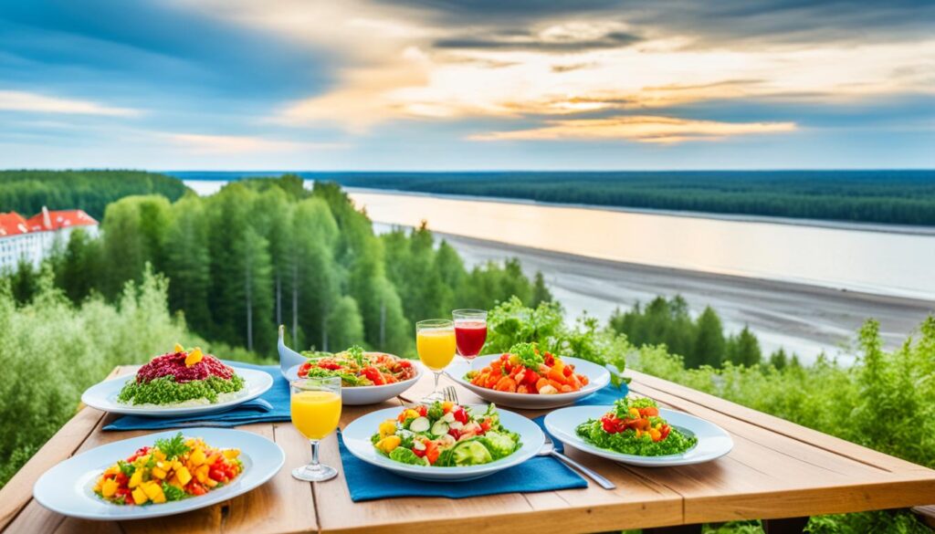 traditional Latvian food in Jurmala traditional Latvian food in Jurmala