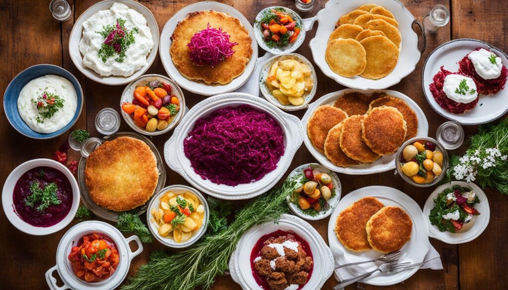 traditional Lithuanian food traditional Lithuanian food