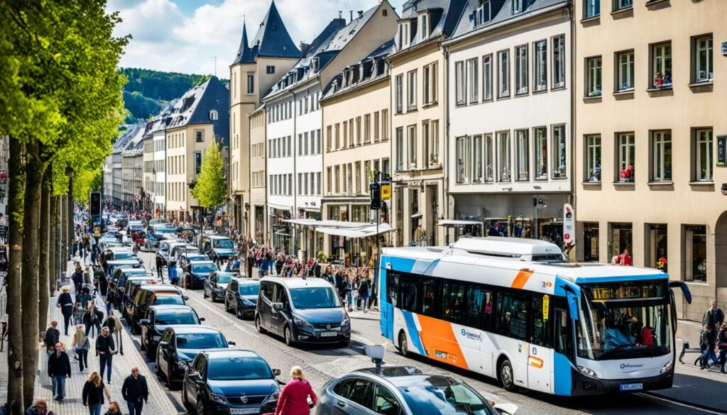 transportation in Luxembourg City transportation in Luxembourg City