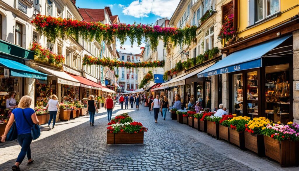 varna shopping streets varna shopping streets