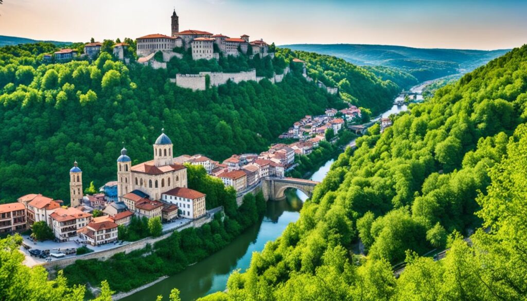 veliko tarnovo panoramic views veliko tarnovo panoramic views