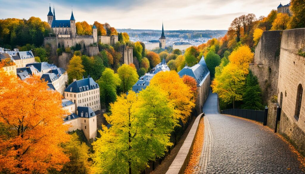 walking trails in Luxembourg City walking trails in Luxembourg City