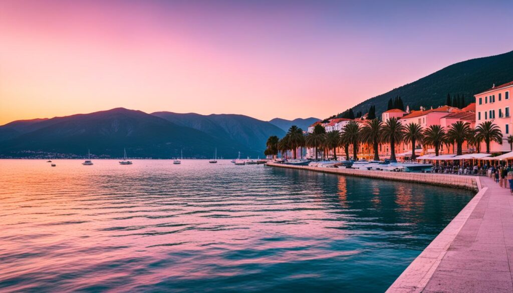Adriatic Sea sunset Adriatic Sea sunset
