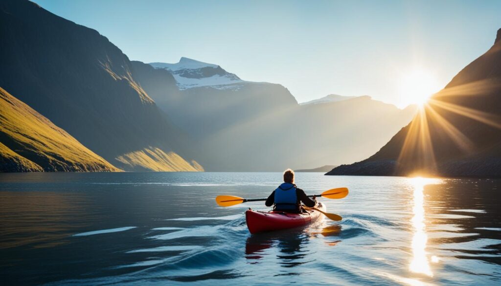 Akureyrarfjörður Fjord Kayaking Akureyrarfjörður Fjord Kayaking