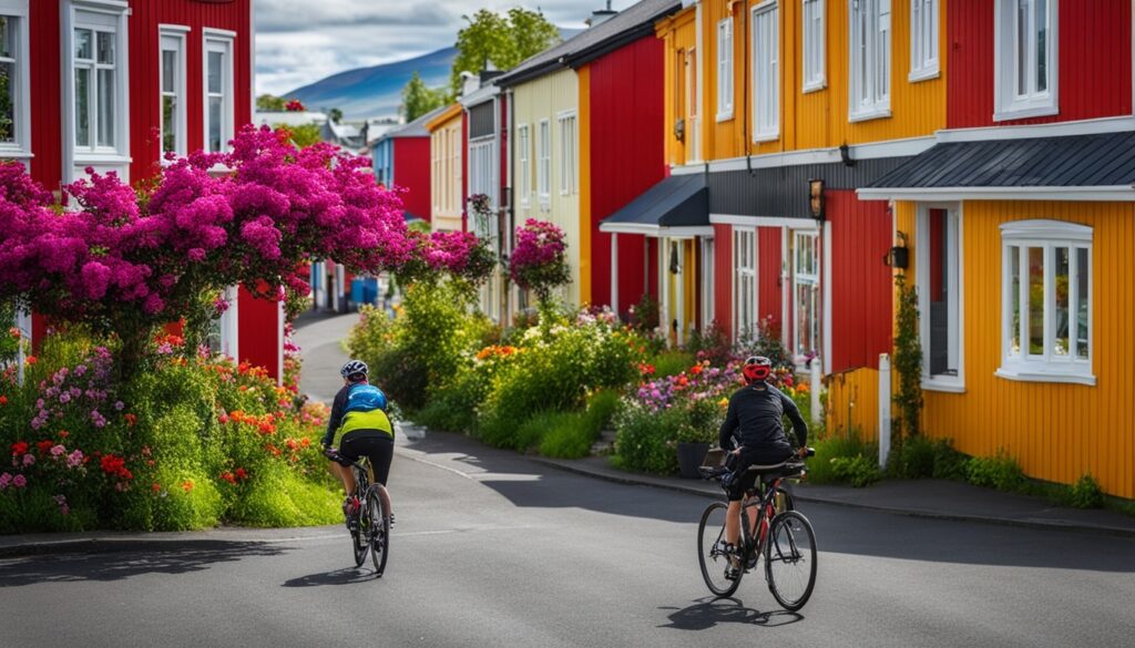 Akureyri cycling routes Akureyri cycling routes