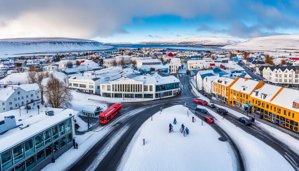 Akureyri public transportation access Akureyri public transportation access