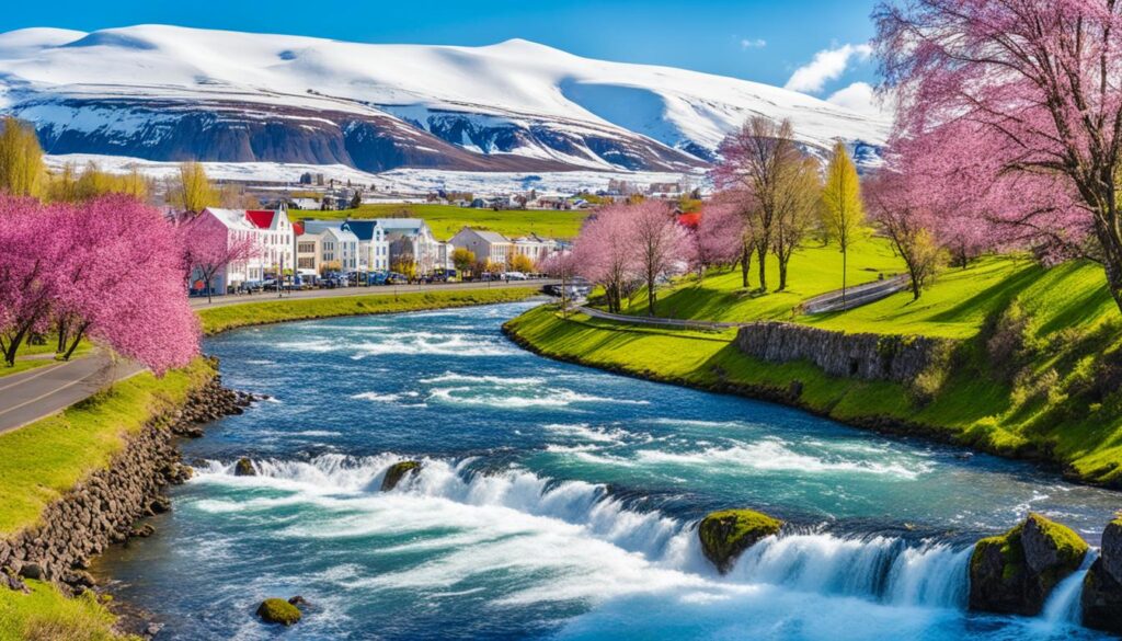 Akureyri spring awakening Akureyri spring awakening