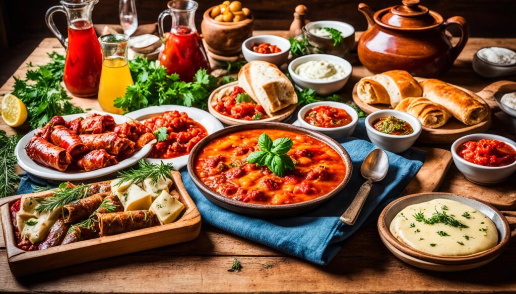 Albanian cuisine tasting Albanian cuisine tasting