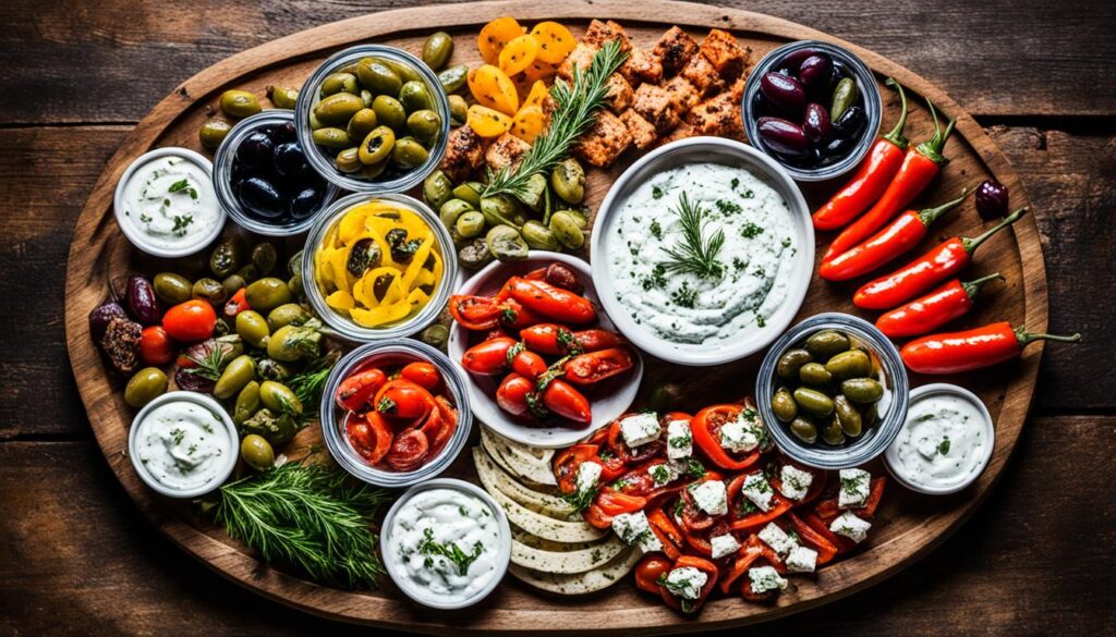 Albanian meze Albanian meze