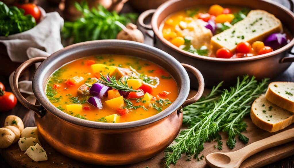 Albanian soups and stews Albanian soups and stews