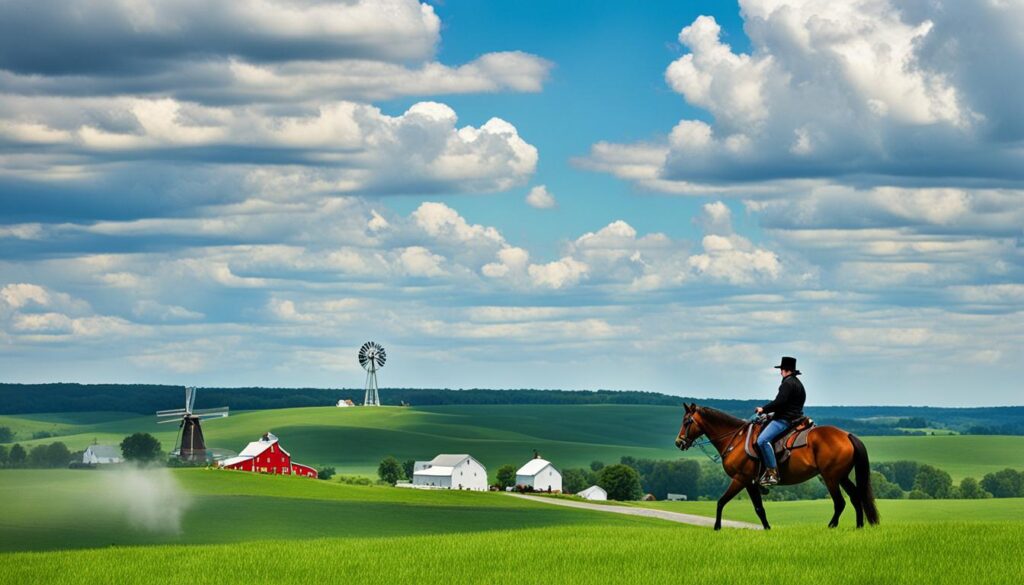 Amish Country horseback riding excursions