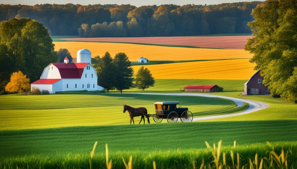 Amish farm visits Lancaster PA