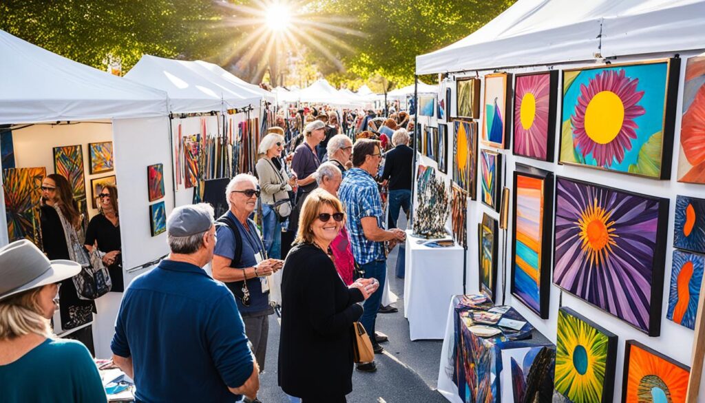 Ann Arbor Art Fair vendors