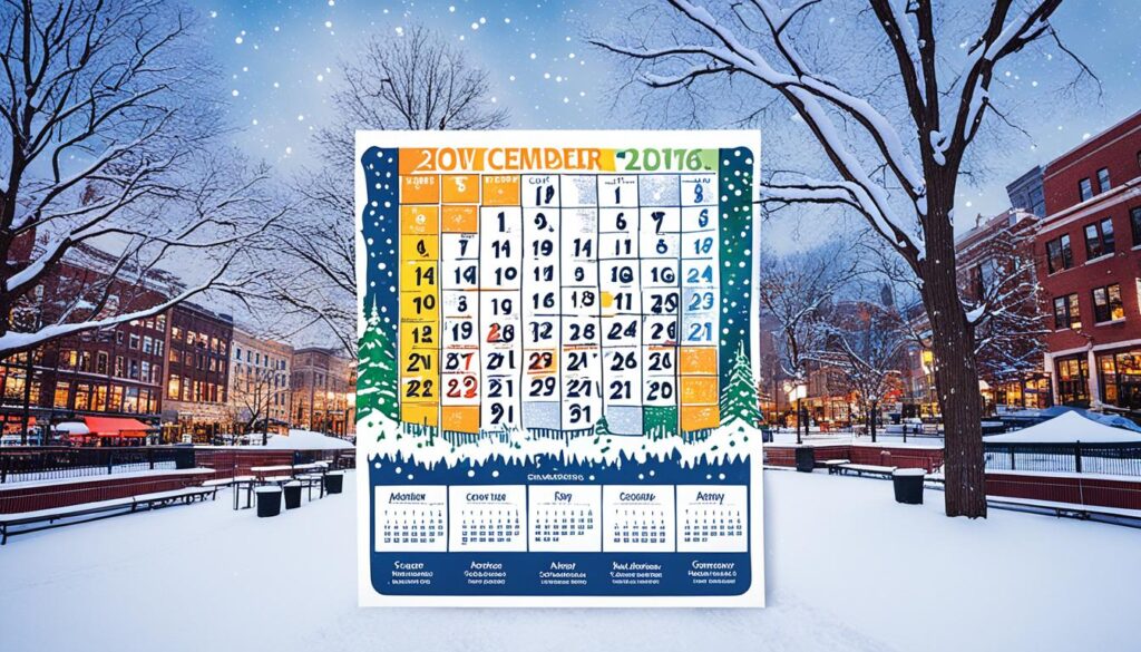 Ann Arbor Christmas events calendar