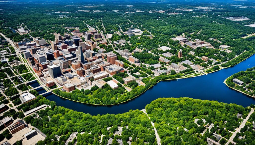 Ann Arbor walking routes