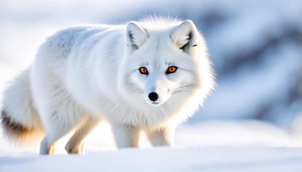 Arctic Fox in Ísafjörður Arctic Fox in Ísafjörður
