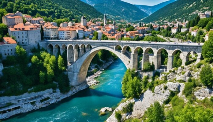 Arslanagić Bridge history