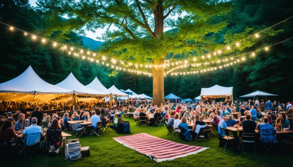 Asheville outdoor music venues