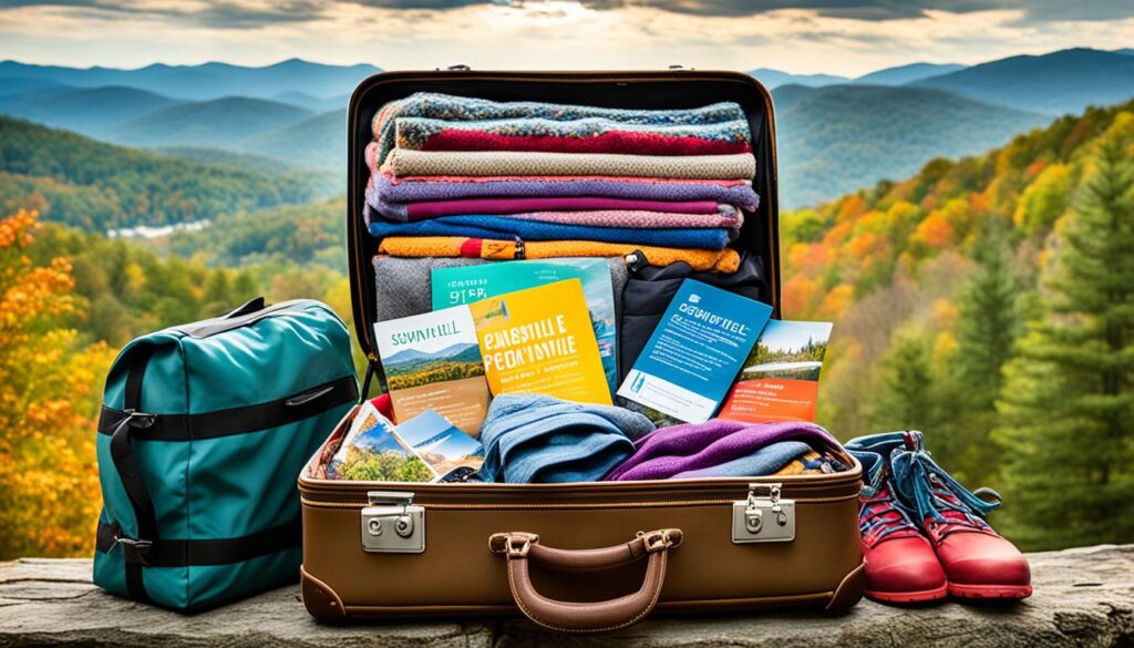 Asheville packing list