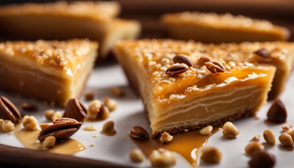 Baklava - a traditional Macedonian dessert