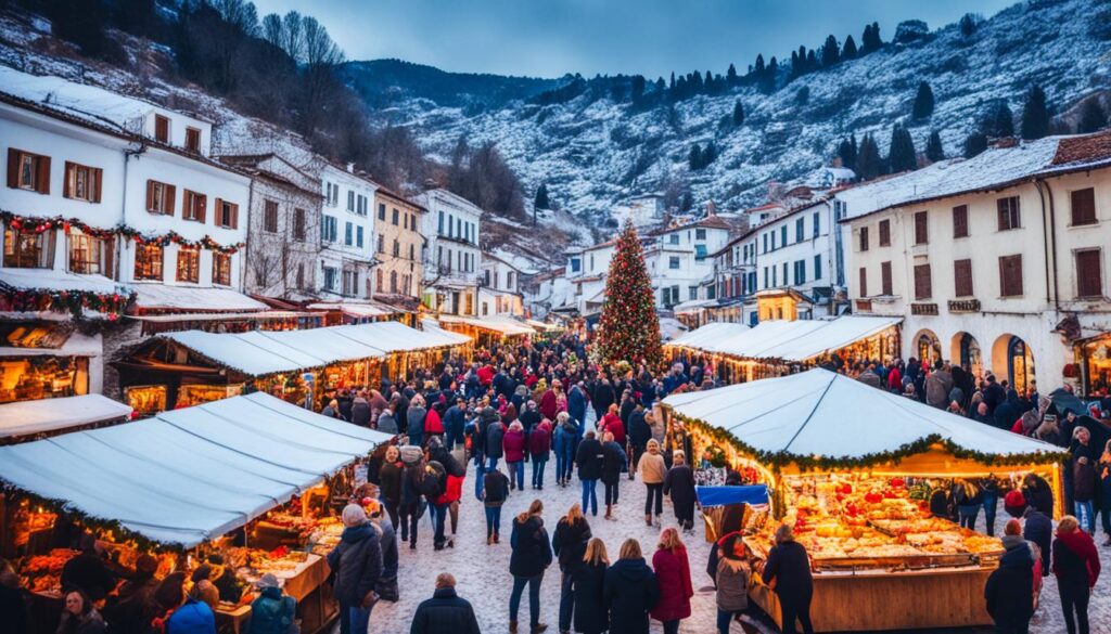 Berat Christmas Market