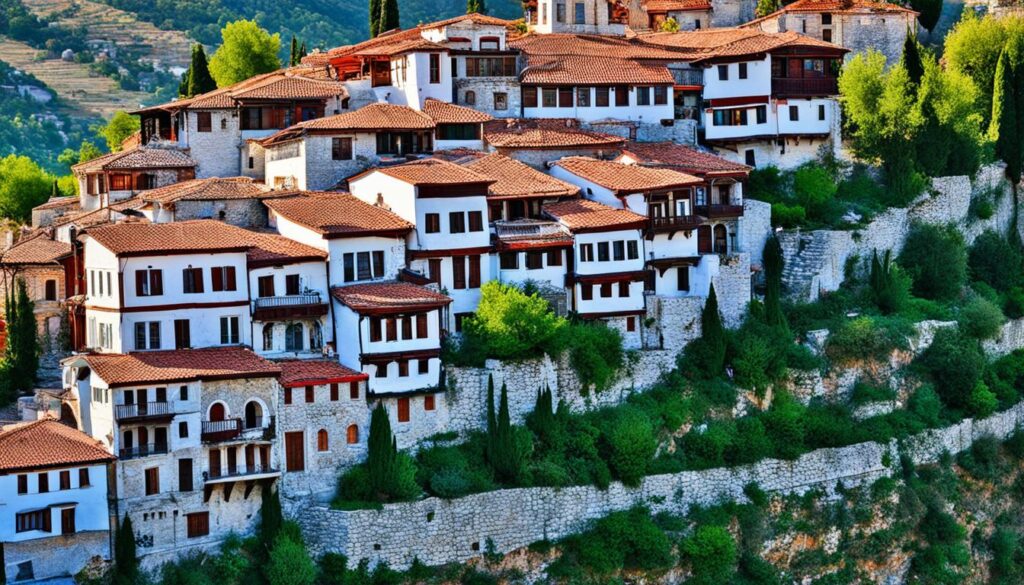 Berat Traditional Ottoman Houses Berat Traditional Ottoman Houses